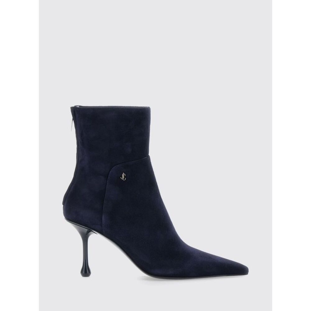 Jimmy Choo Women Suede Ankle Boots Jimmy Choo With A Teardrop High Heel